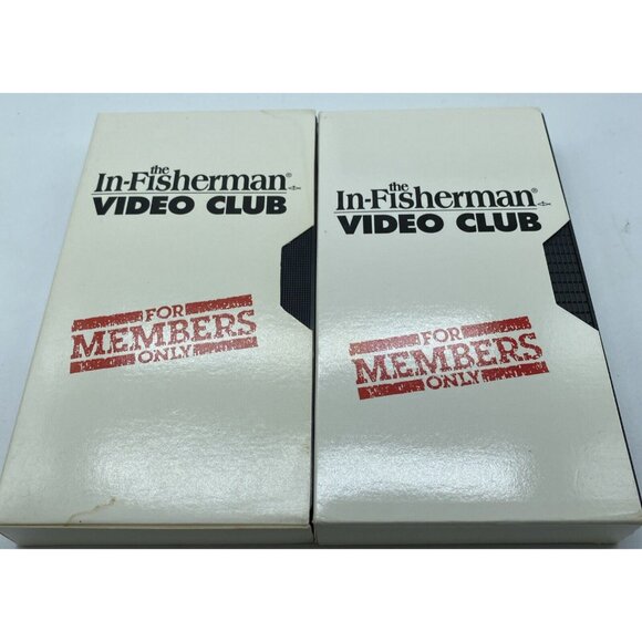 10 Fishing VHS In-Fisherman Video Club Walleye Crappie Bass Live Bait Trolling - Picture 5 of 6